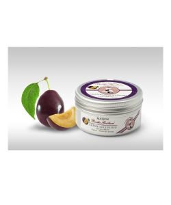 Galet de crème solide lait dechèvre -K arité - Prune BIO, 65 g